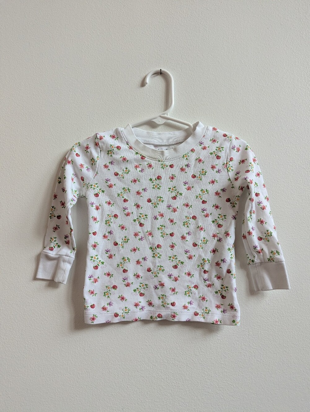 Kissy Kissy Pajamas Top Girls 18-24m Strawberry